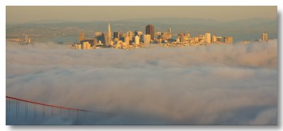 Fog Rolling into San Francisco