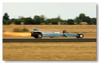 Air Force Reserve Jet Car ( 0 to 400mph in 8 seconds)