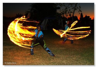 Obsidian Butterfly Firedance Performance @ the Fairy Festival