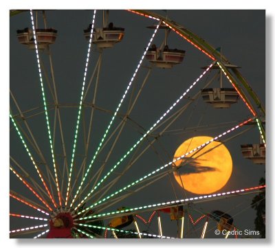 California State Fair 2010 Moonrise