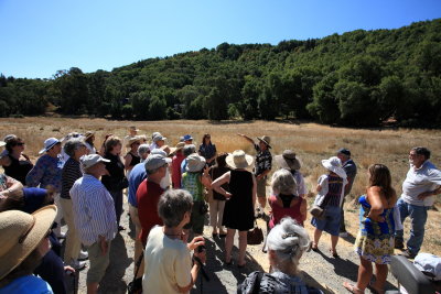 Parking field south of pools