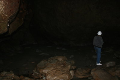 View inside sea cave 1
