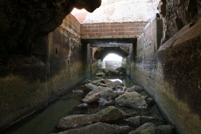 Inside the main channel, view west 1