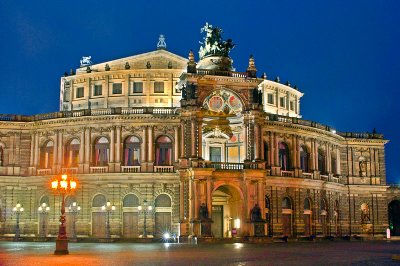 Semperoper. Dresden, Germany