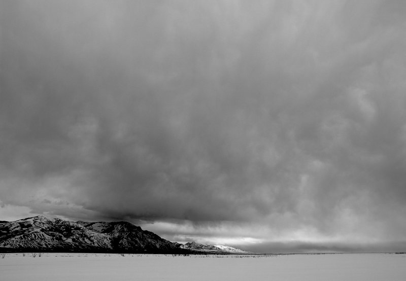 Winter Storm over Wasatch Front