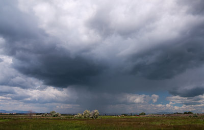 Storm Moving Across the Valley