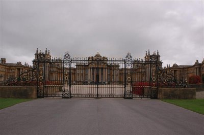 Blenheim Palace grounds - near Oxford - home of Sir Winston Churchill