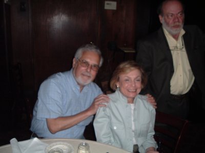 Dr. and future  Smoke Signals columnist Lewis Loskovitz and Debra  and Larry Diamond
