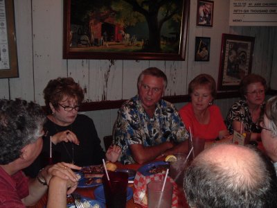 Leonard and Ida Engelberg with Mike and Mary Hines and Barbara Luton Brewer