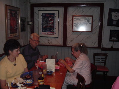 Lynn with John  and Elizabeth Pell