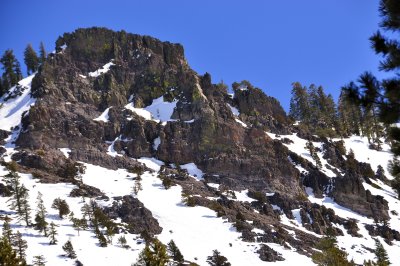 Ward Peak at Alpine Meadows