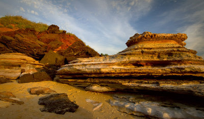 Rock Formations on Cable Beach