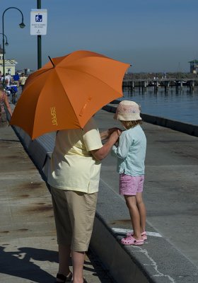 Orange Umbrella