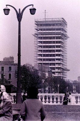 Liberty Hall being built