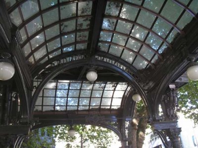 Pergola in Pioneer Square