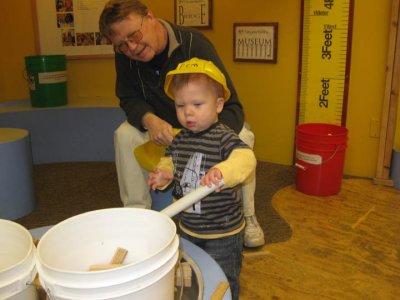 Anders at Portland Children's Museum