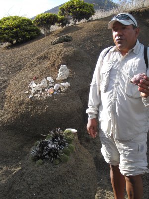 Tuesday morning on Floreana Island--Manuel, our naturalist