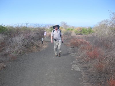 Gaylen on the trail