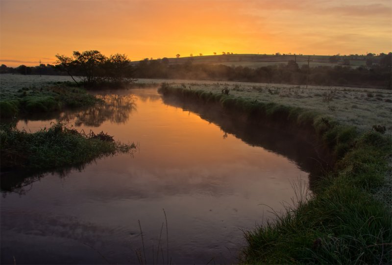 Culm River at Bradninch - Devon