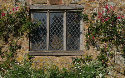 Window Old Manor house