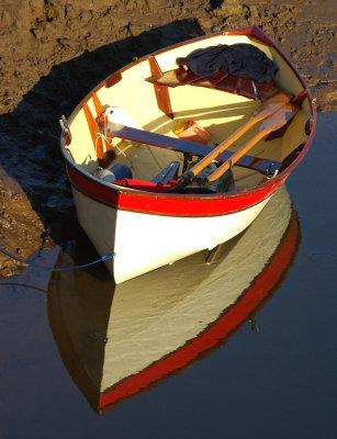 Boat reflection