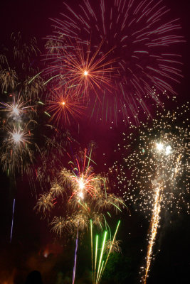 Fireworks at Exeter - St Loyes