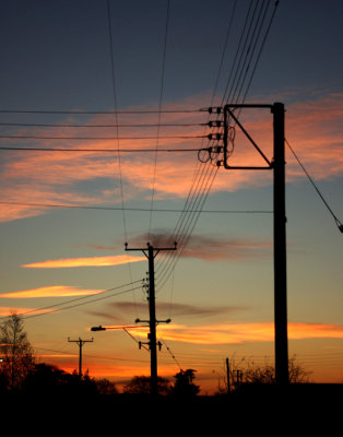 Telegraph lines