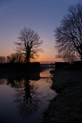Canal sunrise