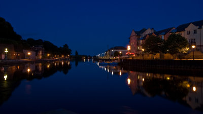 Exeter Waterfront at Night