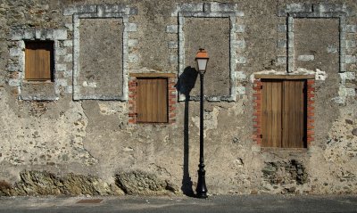 Wall at St Florent-le-vieil