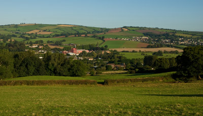 View of Bradninch from SE - Devon
