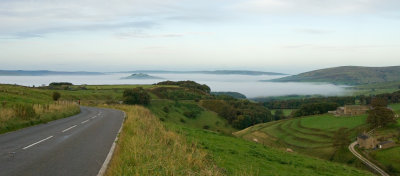 Peak district on A6187 near Slackhall