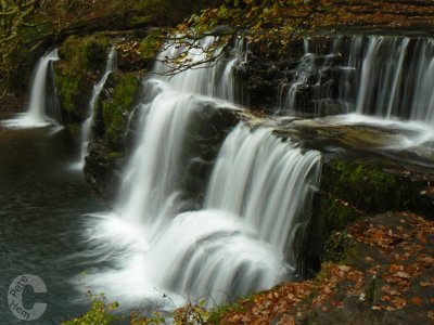 Waterfall in Brecon