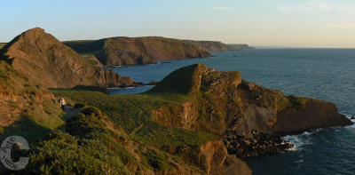 Hartland in evening light