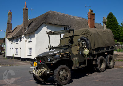 US Army truck in Devon