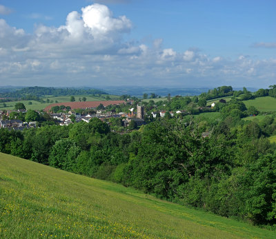Panorama of Bradninch - Devon