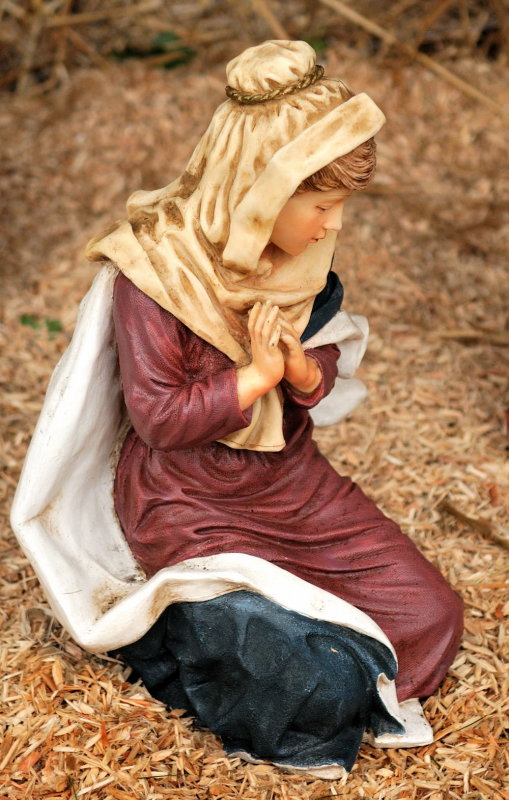 Kneeling Madonna