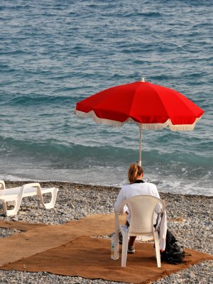 The red parasol