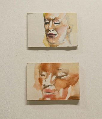 Faces at an Exhibition