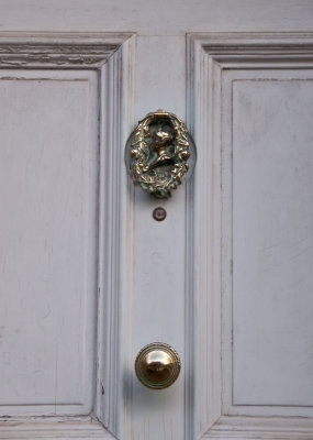 What an elegant doorknocker!