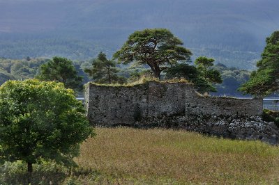 The old castle in the (rare) Irish sunshine