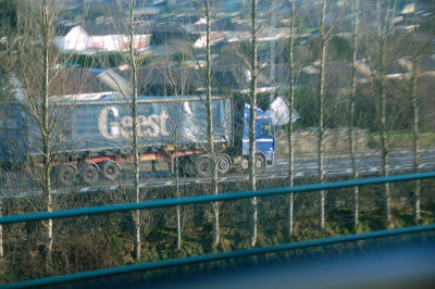 Tracking movement from the train carriage