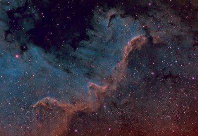 NGC7000 The wall view