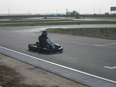 Ian going fast...