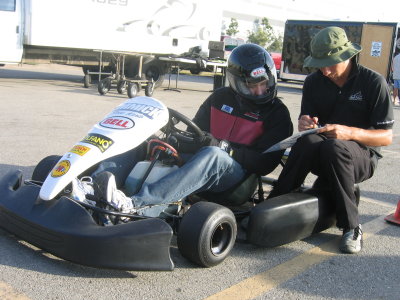 Reviewing  track performance