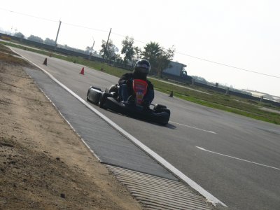 Ian on the straight...