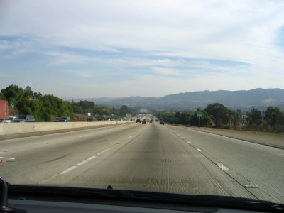 On Highway 101 - to Los Angeles