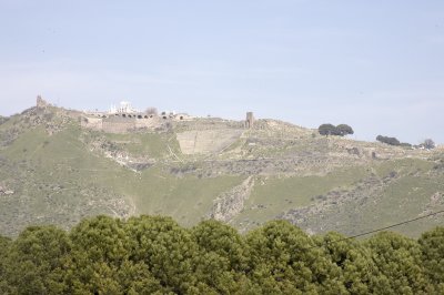 Looking back at Pergamon Theater