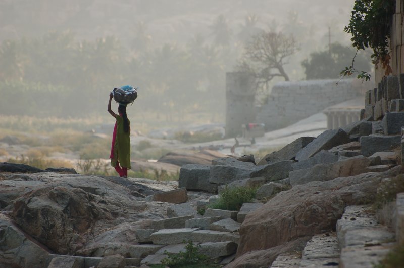 Chores in Anegundi