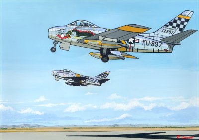  	North American F 86F Sabre